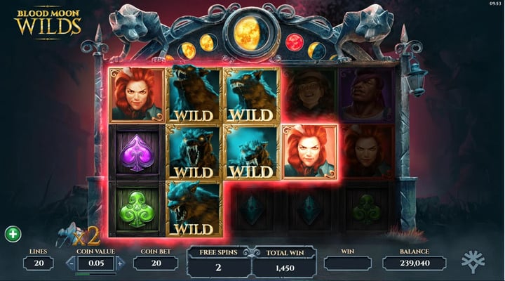 Blood Moon Wilds slot screenshot